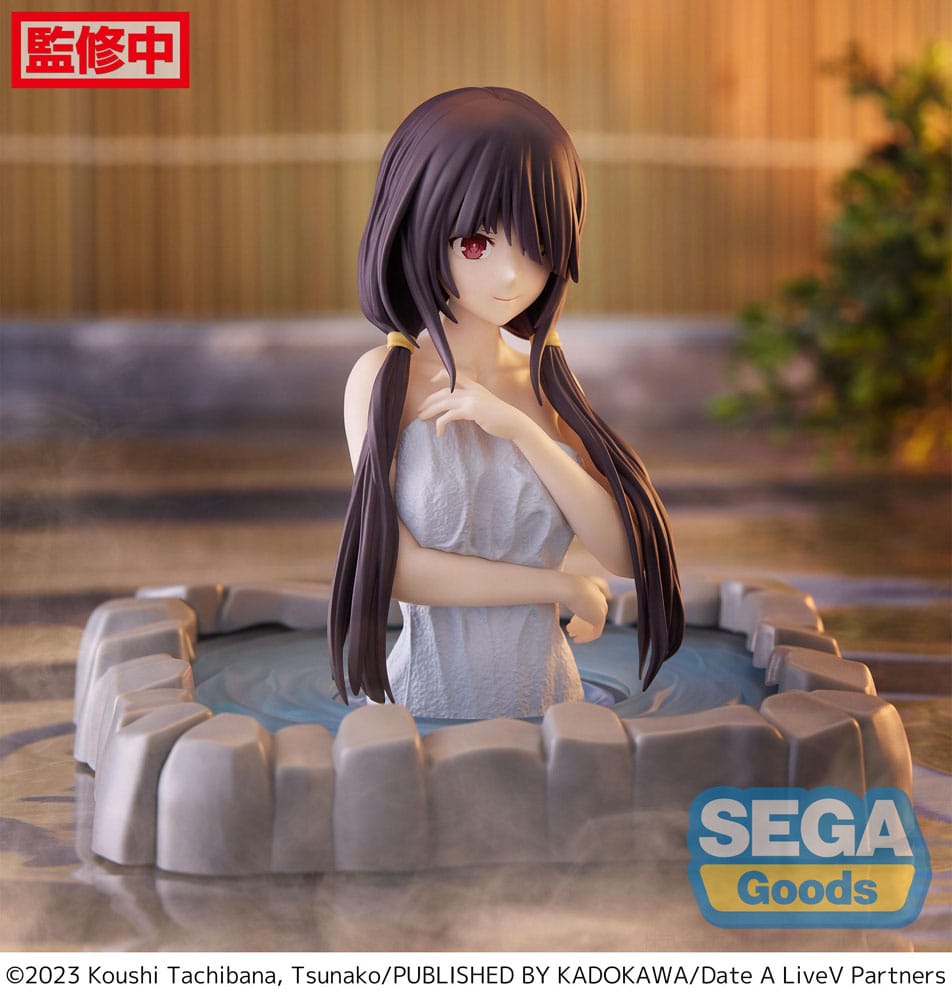 Date A Live V statuette PVC Thermae Utopia Kurumi Tokisaki Pigtails - Natsume Corp