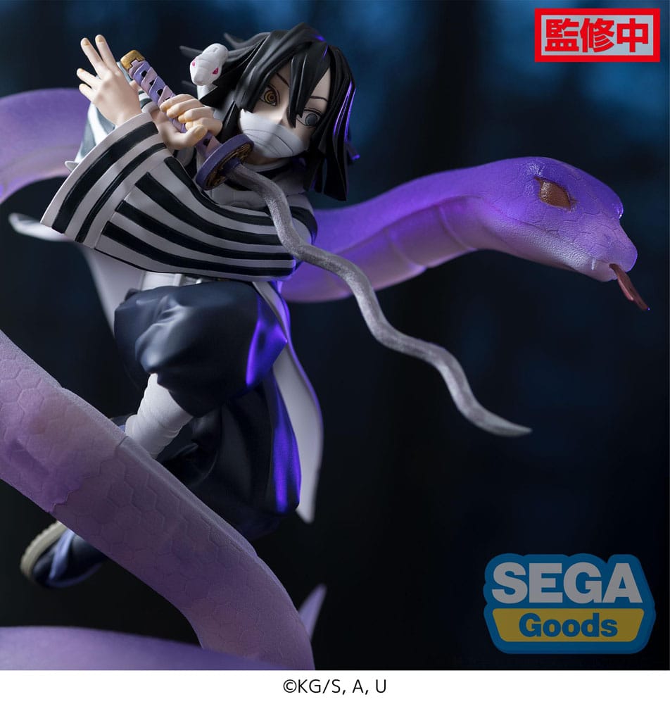 Demon Slayer: Kimetsu no Yaiba statuette PVC Xross Link Anime Obanai Iguro Hashira Training Arc - Natsume Corp