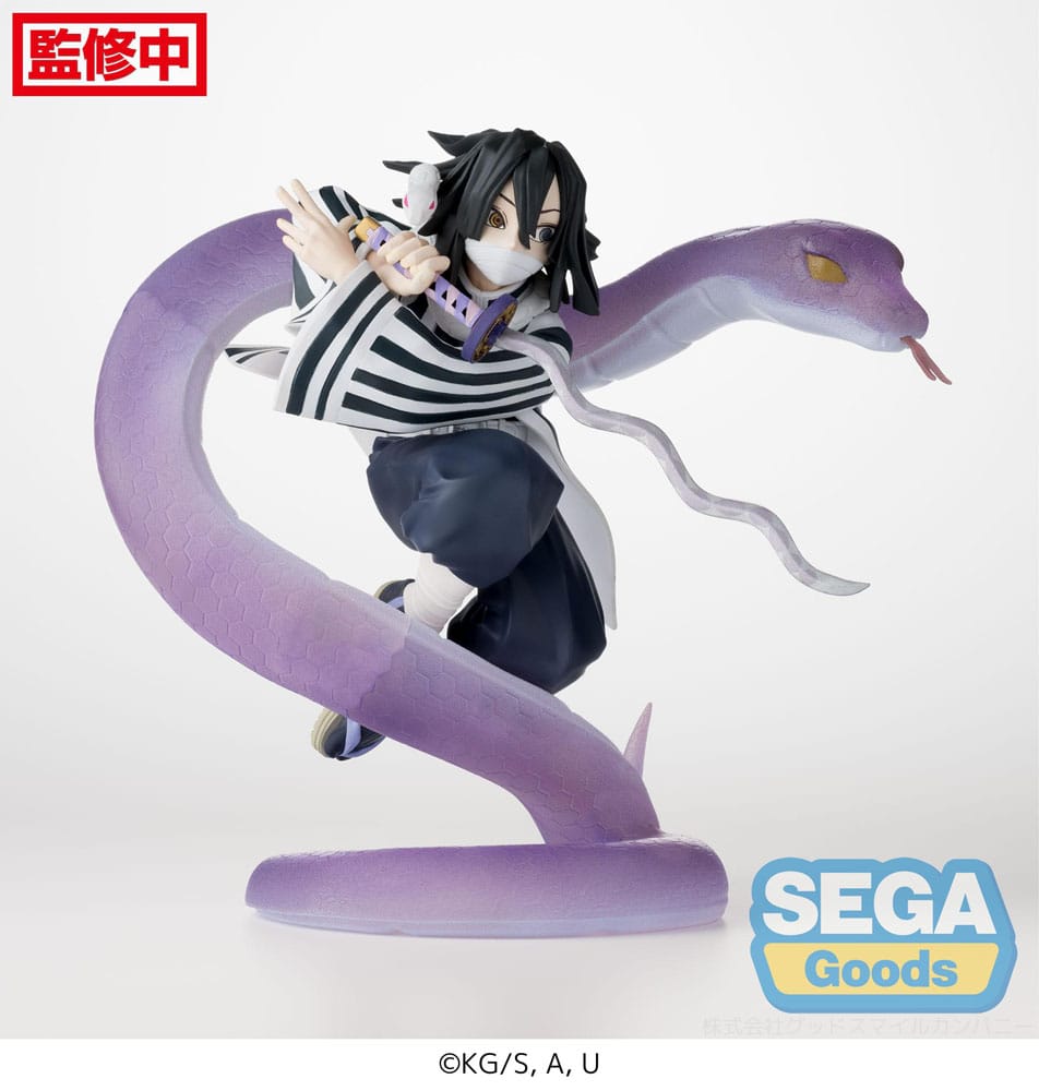 Demon Slayer: Kimetsu no Yaiba statuette PVC Xross Link Anime Obanai Iguro Hashira Training Arc - Natsume Corp