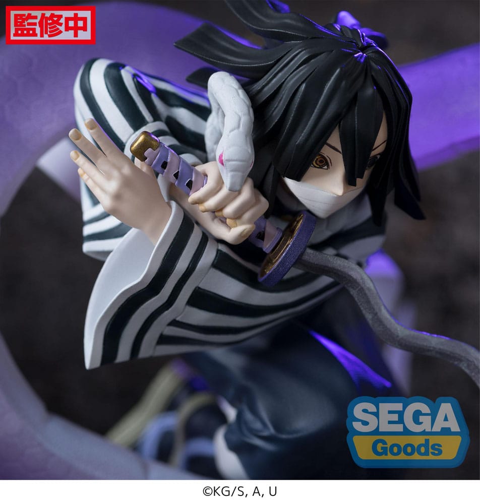 Demon Slayer: Kimetsu no Yaiba statuette PVC Xross Link Anime Obanai Iguro Hashira Training Arc - Natsume Corp