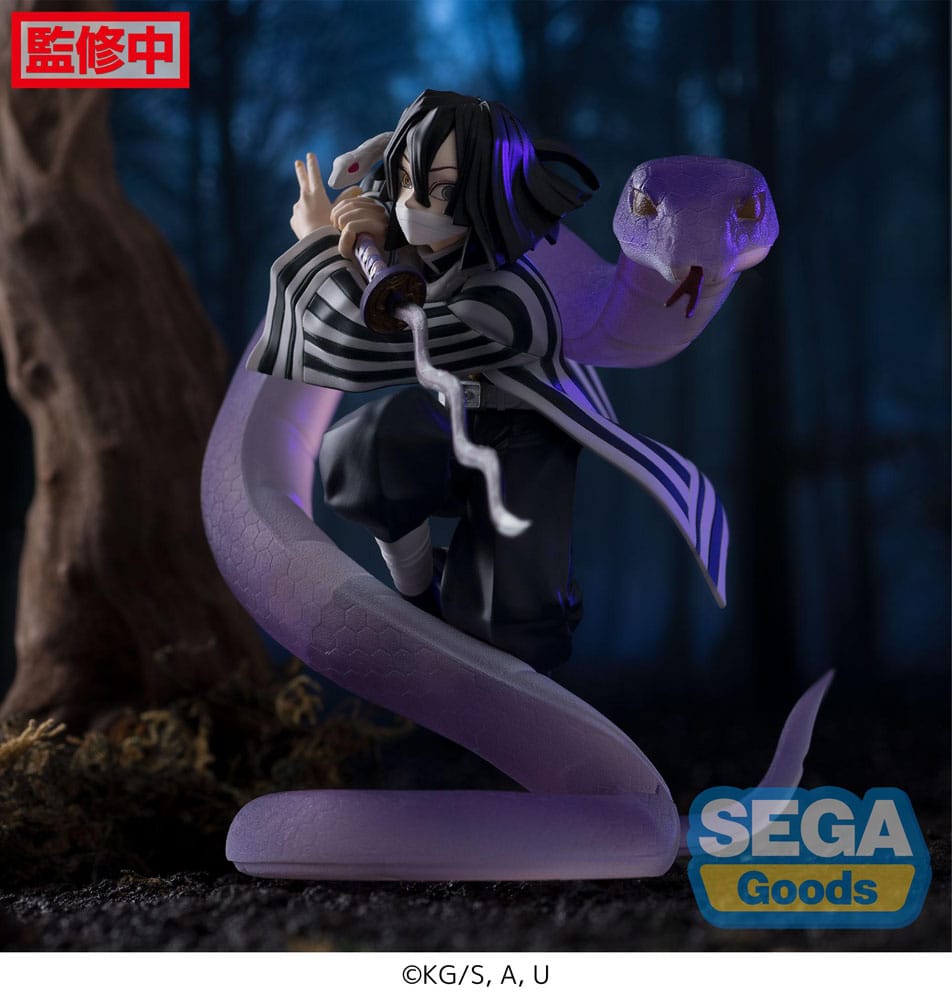 Demon Slayer: Kimetsu no Yaiba statuette PVC Xross Link Anime Obanai Iguro Hashira Training Arc - Natsume Corp