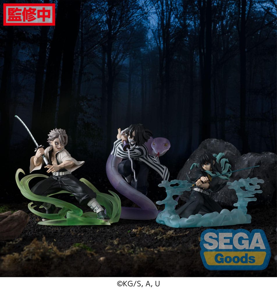 Demon Slayer: Kimetsu no Yaiba statuette PVC Xross Link Anime Sanemi Shinazugawa Hashira Training Arc - Natsume Corp