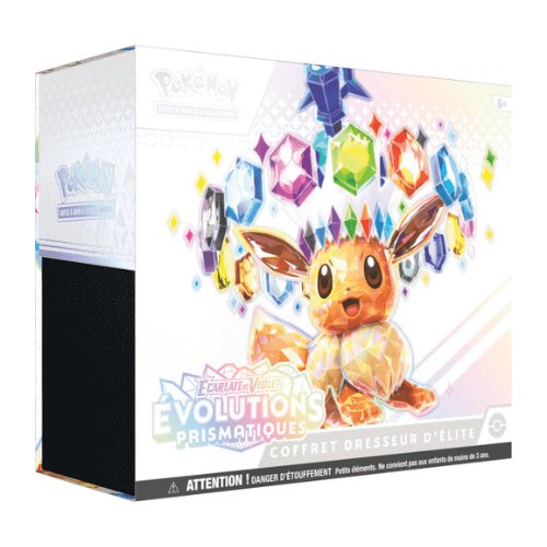 ETB – Pokémon – Coffret Dresseur d’Elite – EV8.5 – Évolutions Prismatiques – FR - Natsume Corp