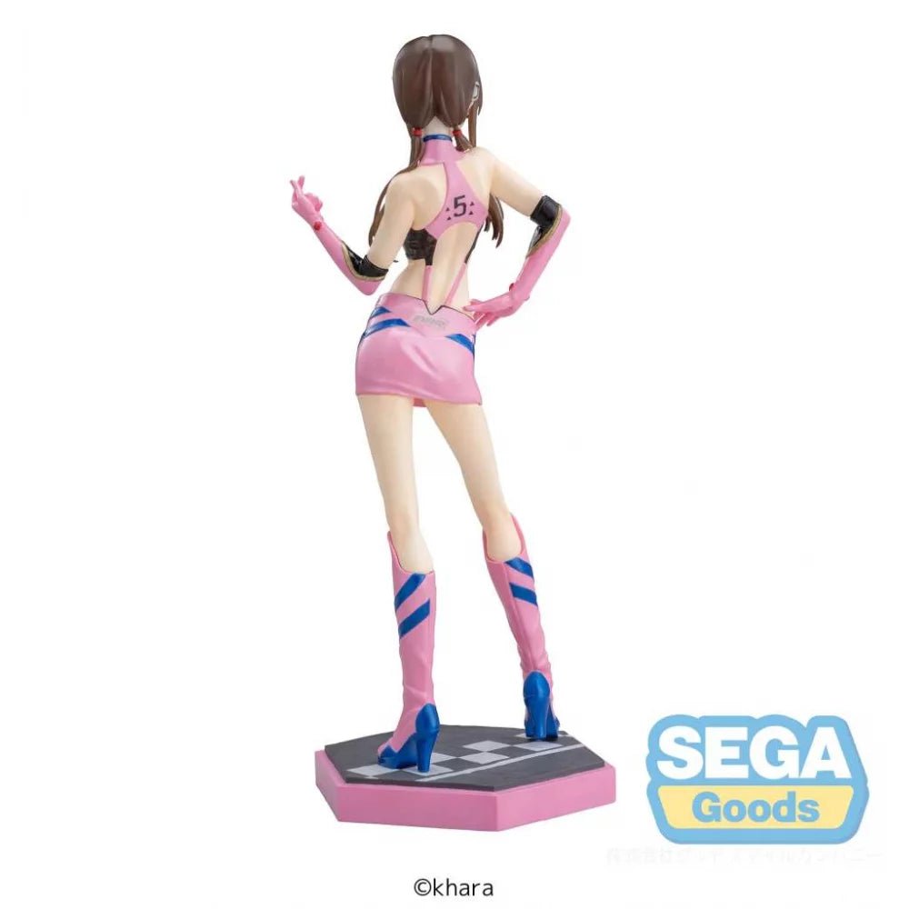 Evangelion - Figurine Mari Makinami Illustrious Luminasta Racing Pit Walk Ver. - Natsume Corp