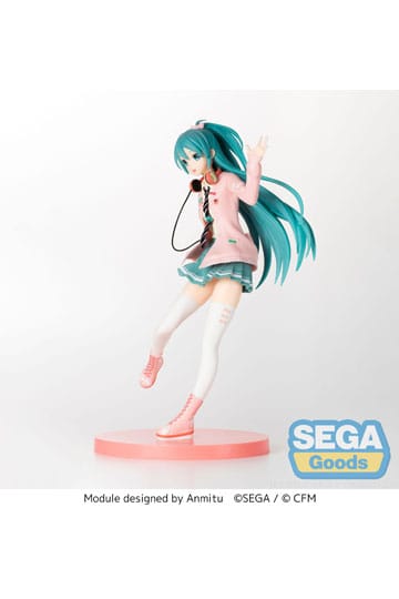 Hatsune Miku Project DIVA Arcade statuette PVC SPM Hatsune Miku Ribbon Girl - Natsume Corp
