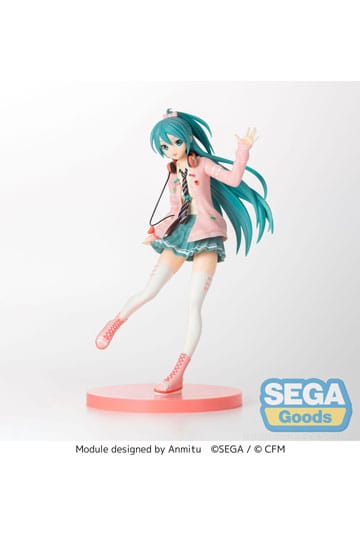 Hatsune Miku Project DIVA Arcade statuette PVC SPM Hatsune Miku Ribbon Girl - Natsume Corp