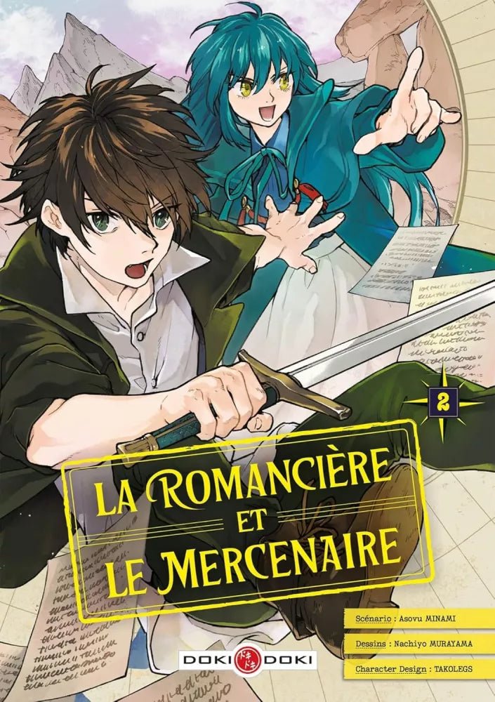 La Romancière et le mercenaire - Tome 2 - Natsume Corp