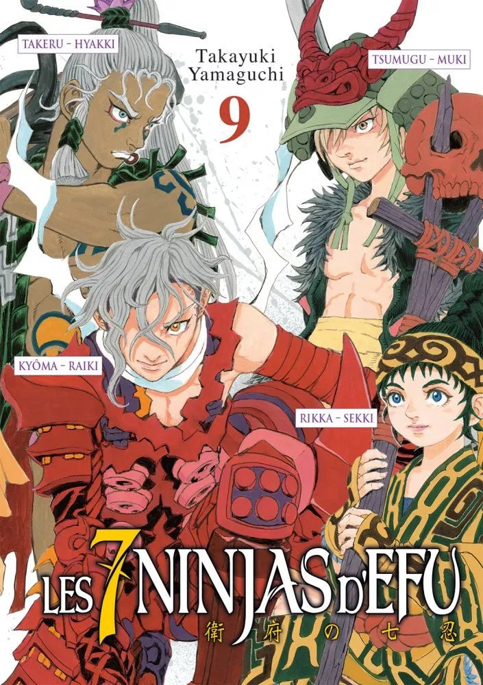 Les 7 Ninjas d'Efu - Tome 9 - Natsume Corp