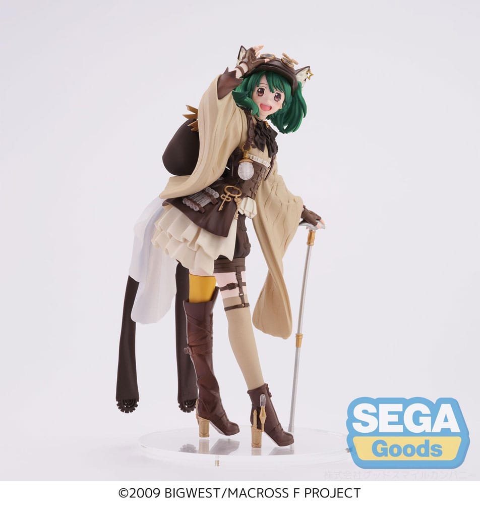 Macross Frontier Series statuette FIGURIZMa PVC Ranka Lee Oshare Macross Revolution Ver. - Natsume Corp