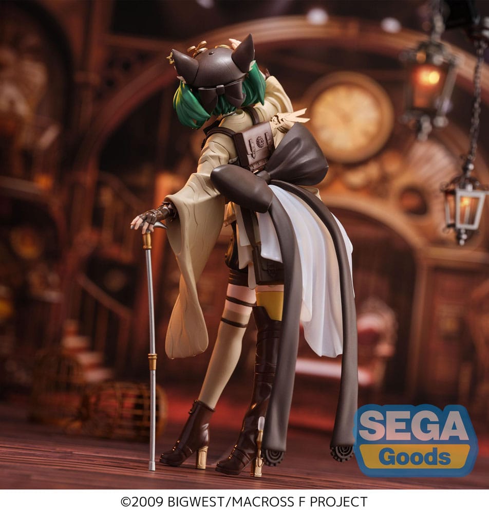 Macross Frontier Series statuette FIGURIZMa PVC Ranka Lee Oshare Macross Revolution Ver. - Natsume Corp