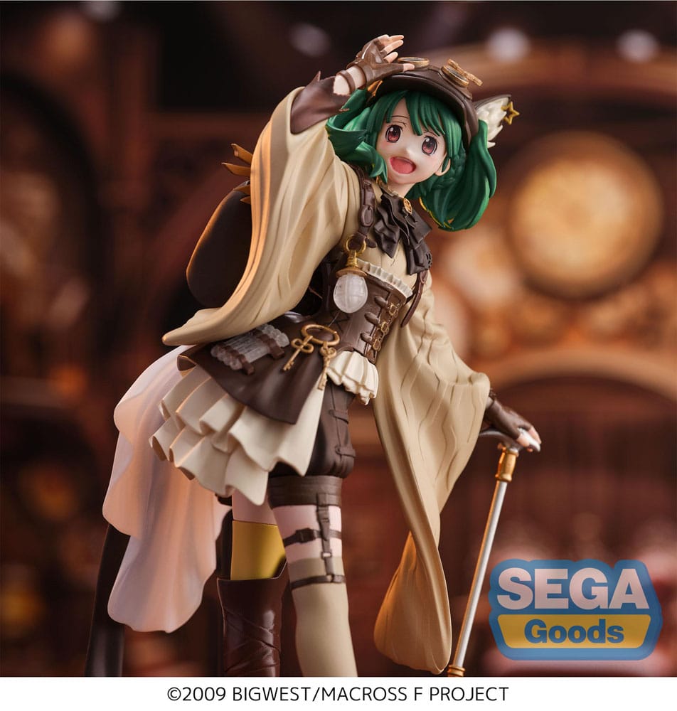 Macross Frontier Series statuette FIGURIZMa PVC Ranka Lee Oshare Macross Revolution Ver. - Natsume Corp