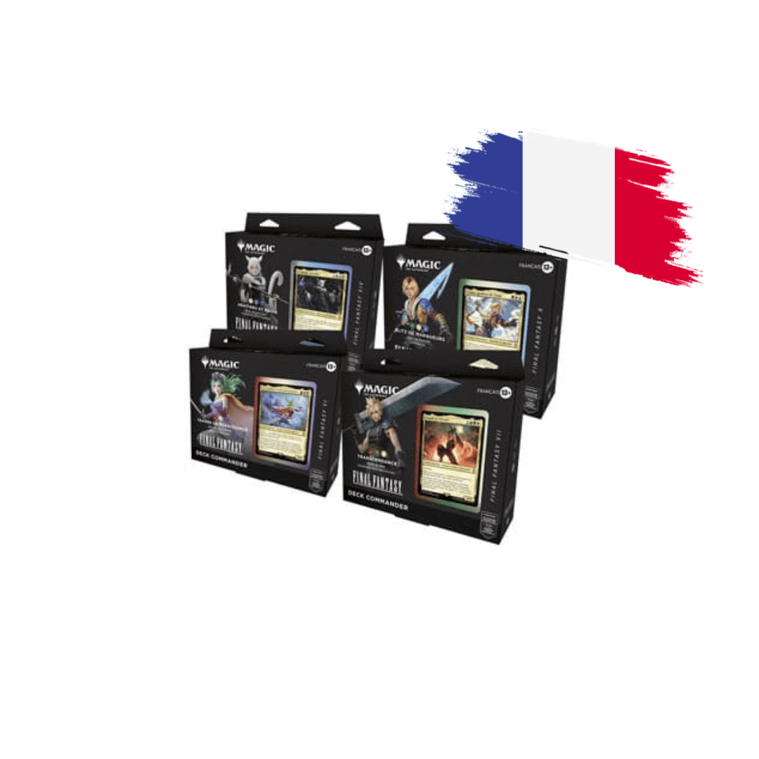 Magic the Gathering Final Fantasy - decks Commander (4) - FR - Natsume Corp