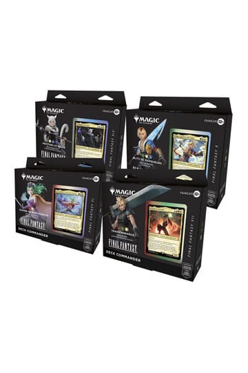 Magic the Gathering Final Fantasy - decks Commander (4) - US - Natsume Corp