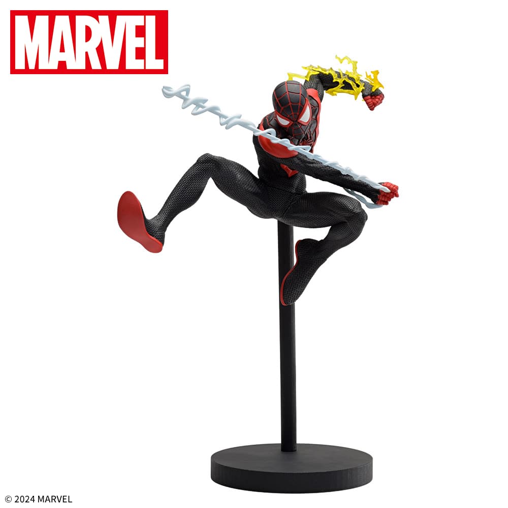 MARVEL – FIGURINE SPIDER - MAN (MILES MORALES) ACT/CUT PREMIUM - Natsume Corp
