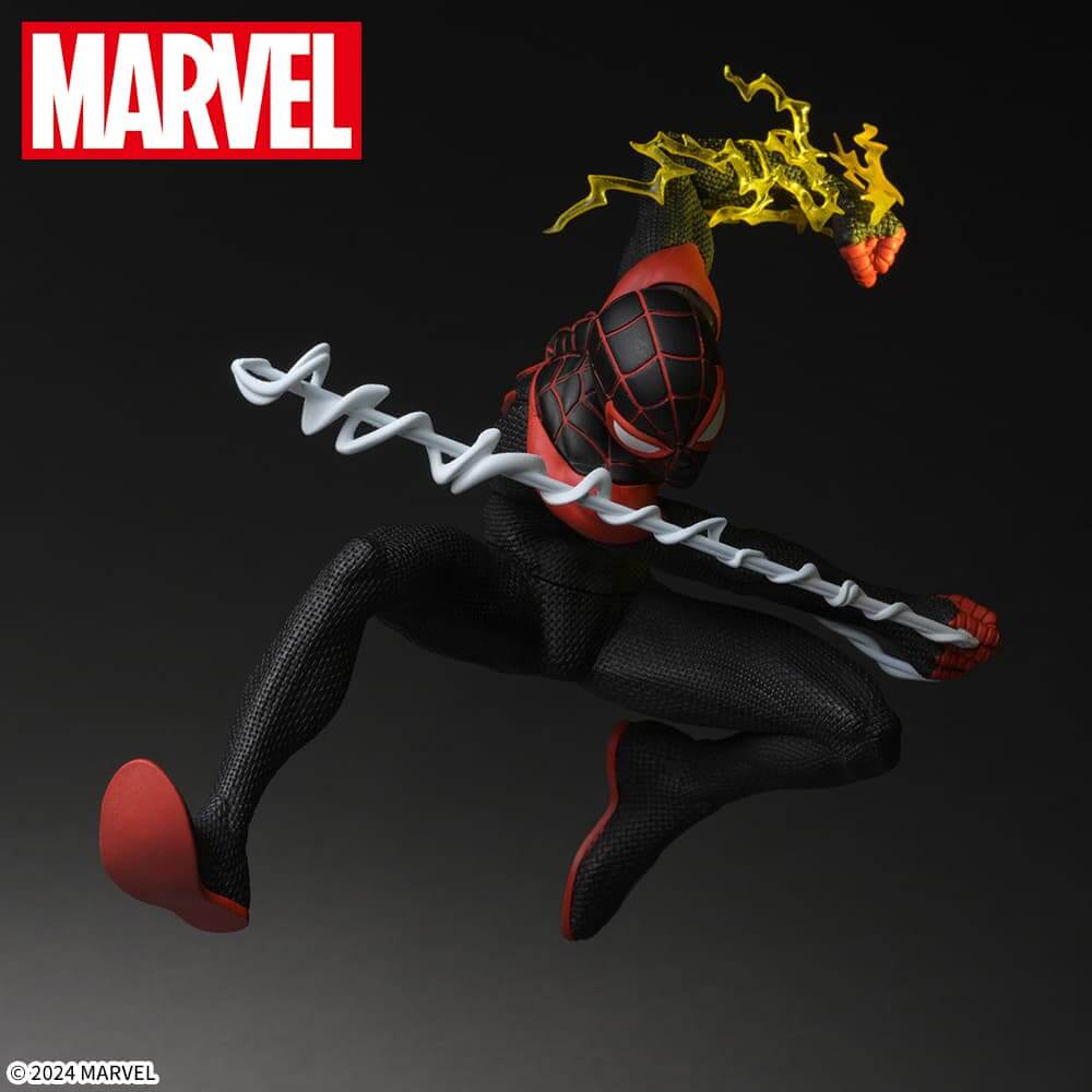 MARVEL – FIGURINE SPIDER - MAN (MILES MORALES) ACT/CUT PREMIUM - Natsume Corp