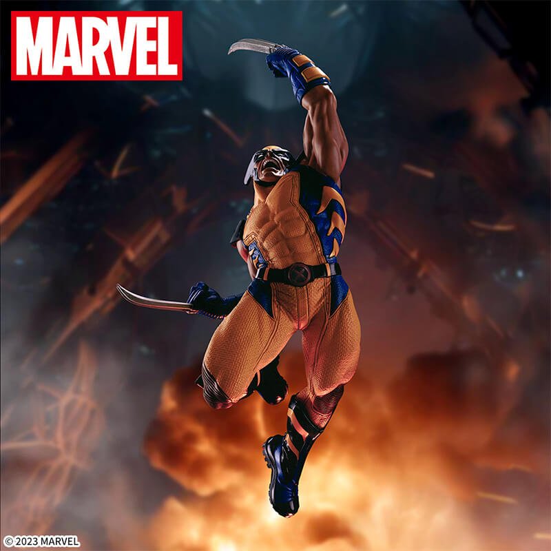MARVEL – FIGURINE WOLVERINE LUMINASTA - Natsume Corp