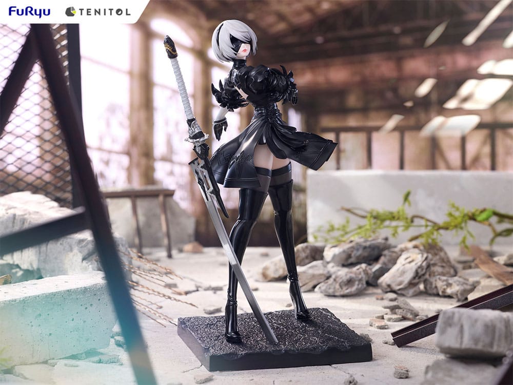 NieR:Automata statuette PVC Tenitol 2B Ver1.1a - Natsume Corp