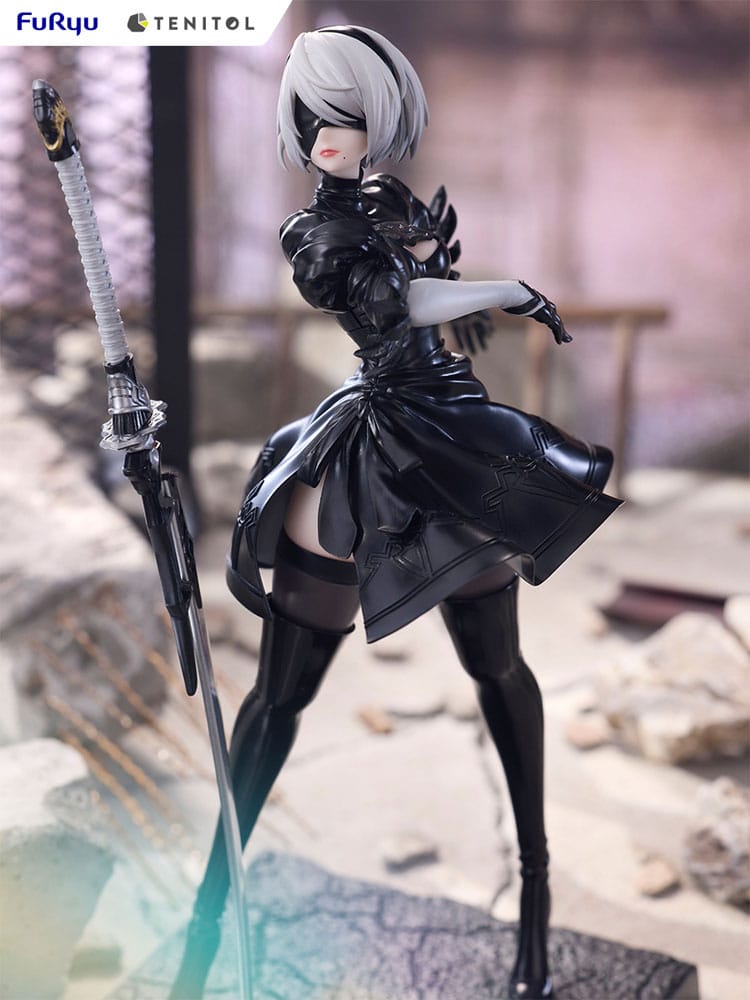 NieR:Automata statuette PVC Tenitol 2B Ver1.1a - Natsume Corp