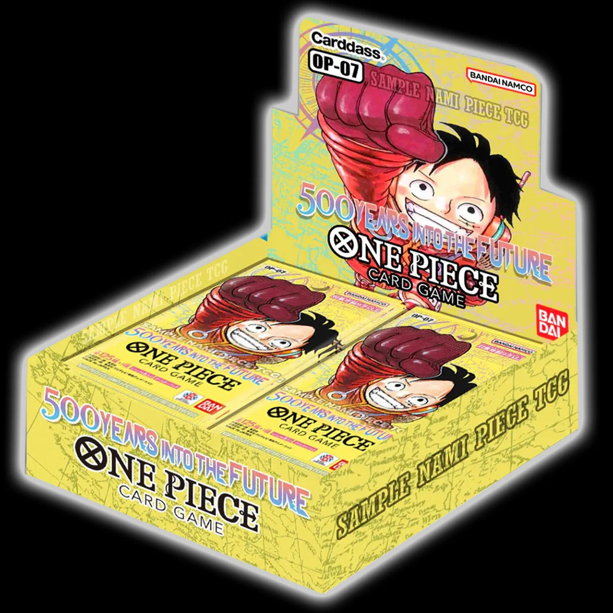 One Piece Card Game - Boite de Boosters Anglais - Display de 24 Boosters : OP07 - 500 Years in the future (En Anglais) - Natsume Corp
