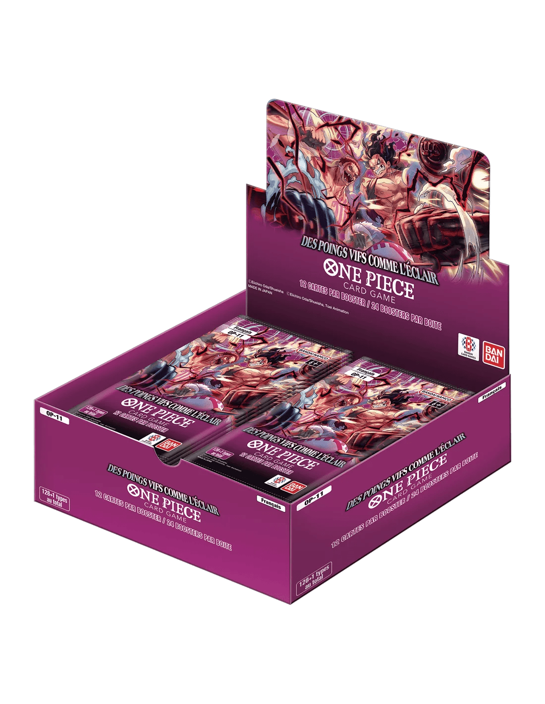 One Piece - Display - Des Poings Vifs comme l'Eclair - OP11 - One Piece Card Game - FR - Natsume Corp