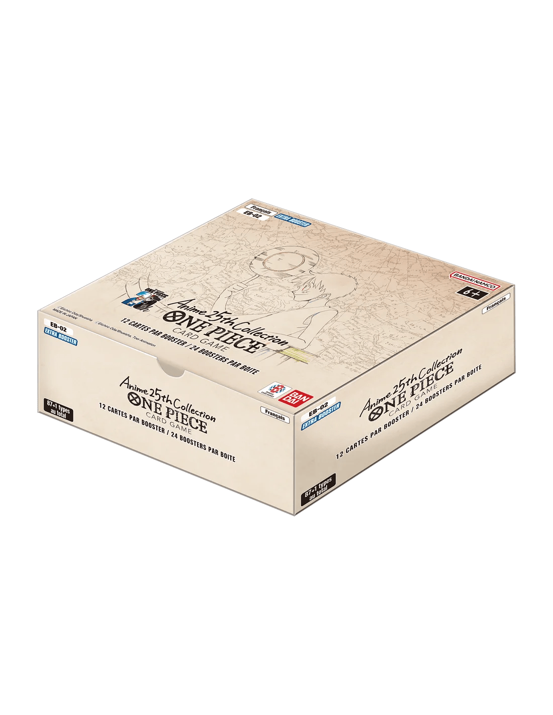 One Piece EB02 : Display 24 Boosters Anime 25th Collection FR - Natsume Corp