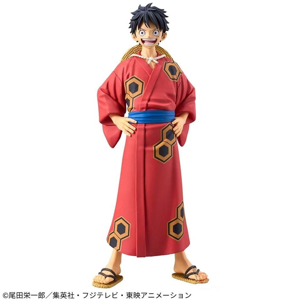 One Piece - Figurine Monkey D Luffy DXF The Grandline Series Wano Kuni Yukata Ver. - Natsume Corp
