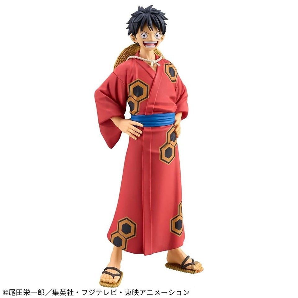 One Piece - Figurine Monkey D Luffy DXF The Grandline Series Wano Kuni Yukata Ver. - Natsume Corp