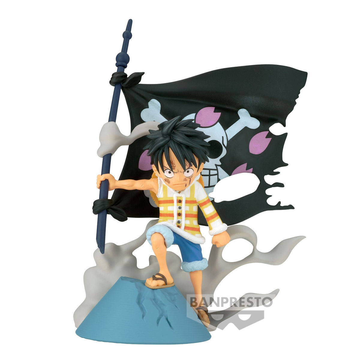 One Piece - Figurine Monkey D Luffy Île De Drum WCF Log Stories - Natsume Corp