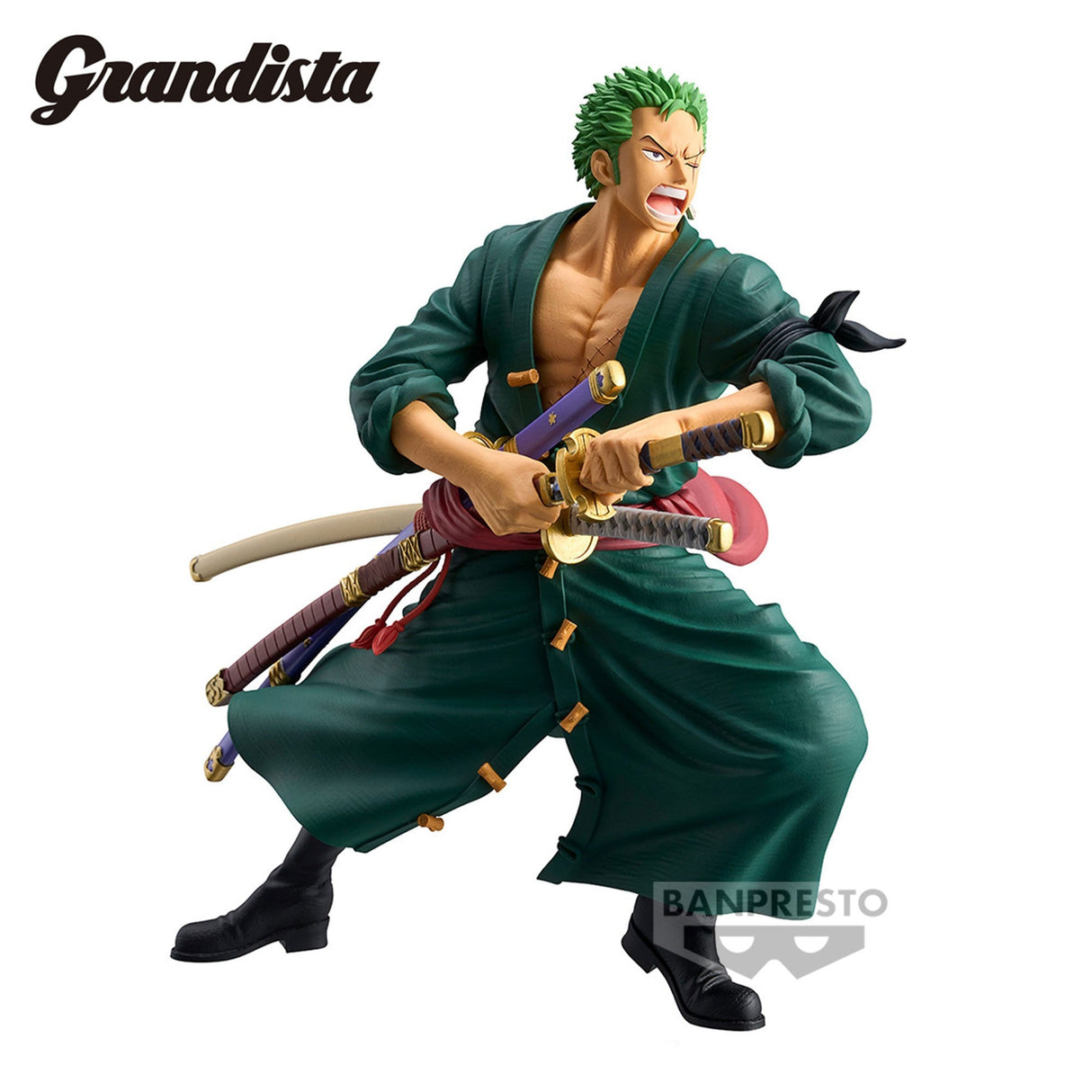 One Piece - Figurine Roronoa Zoro Grandista - Natsume Corp
