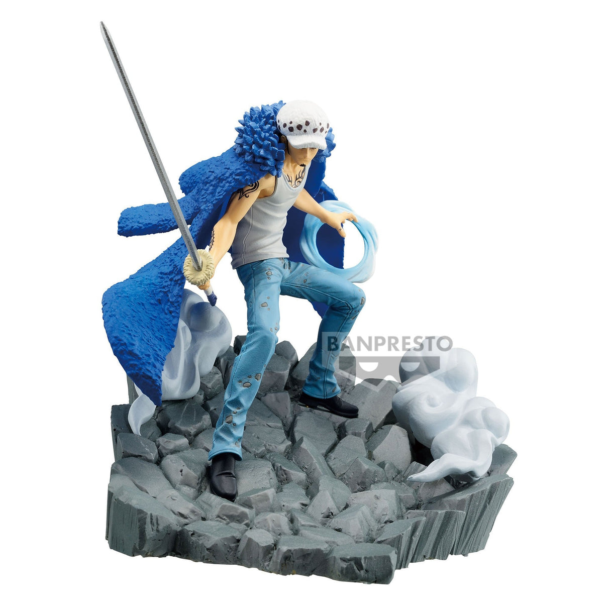One Piece - Pack Figurines Barbe Noire VS Trafalgar Law Senkozekkei - Natsume Corp
