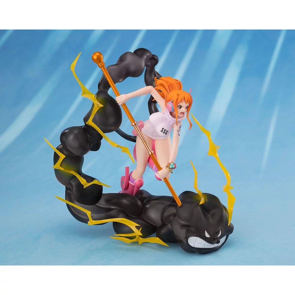 One Piece statuette PVC Figuarts ZERO Extra Battle Nami Lightning Blast 17 cm - Natsume Corp