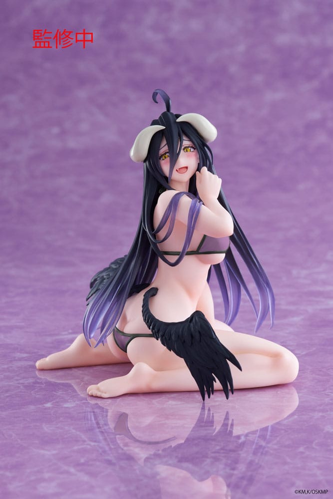 Overlord IV statuette PVC Desktop Albedo Swimsuit Ver. Renewal Edition - Natsume Corp