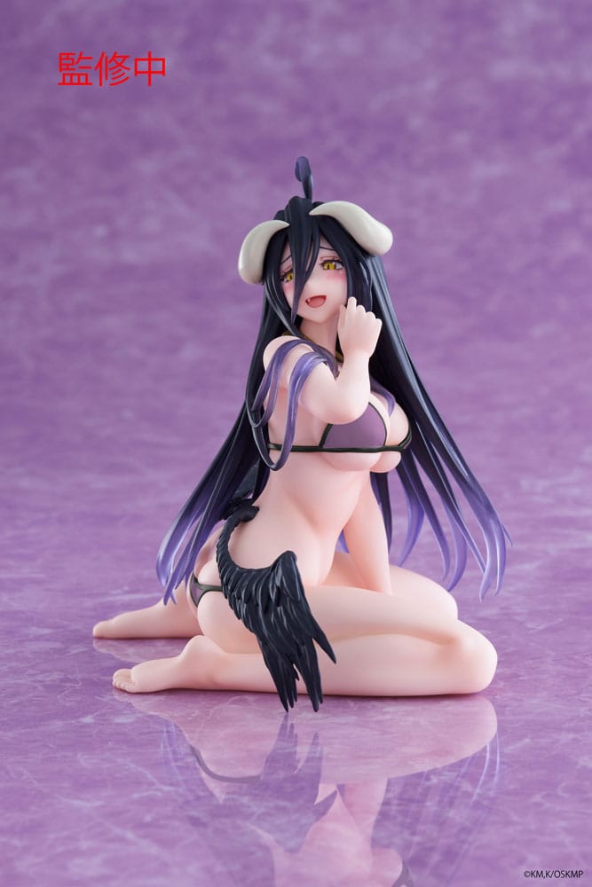 Overlord IV statuette PVC Desktop Albedo Swimsuit Ver. Renewal Edition - Natsume Corp