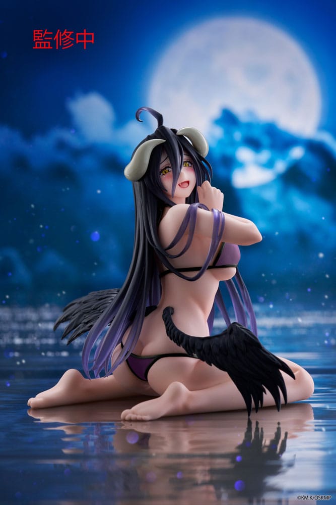 Overlord IV statuette PVC Desktop Albedo Swimsuit Ver. Renewal Edition - Natsume Corp