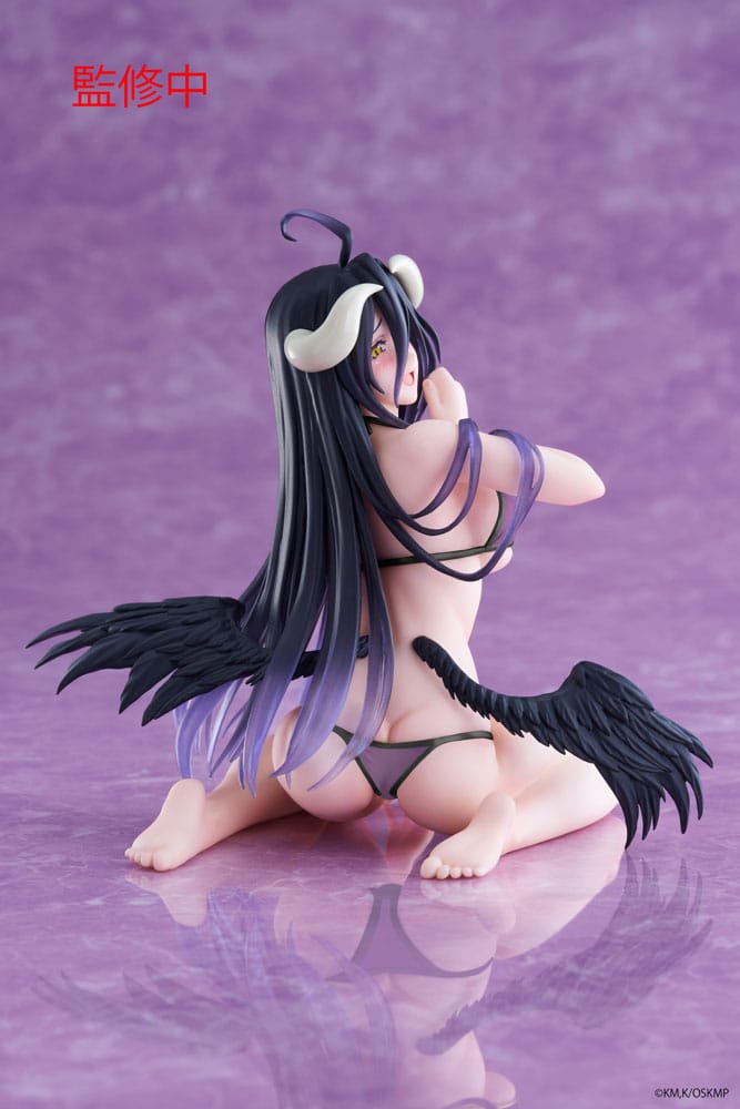 Overlord IV statuette PVC Desktop Albedo Swimsuit Ver. Renewal Edition - Natsume Corp