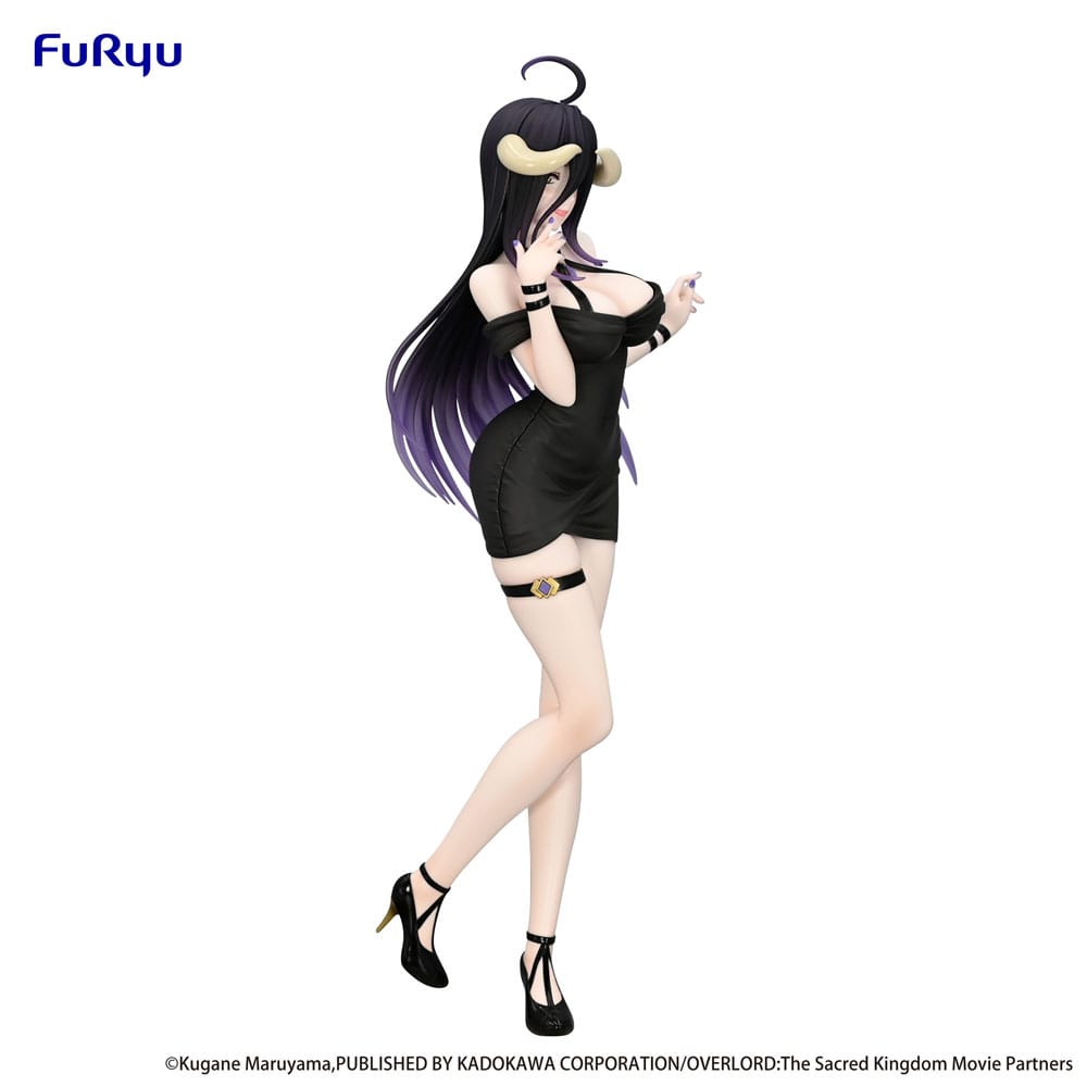 Overlord statuette PVC Trio - Try - iT Albedo Mini Dress Ver. - Natsume Corp