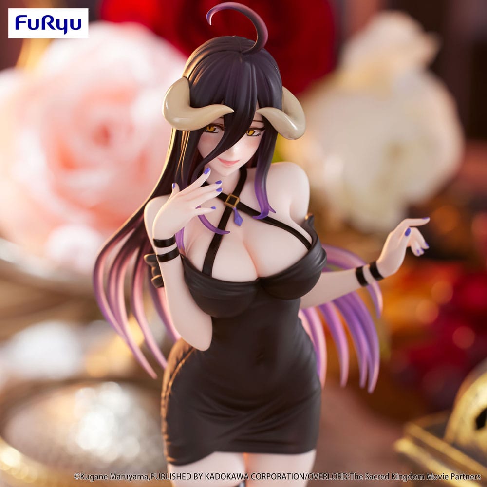 Overlord statuette PVC Trio - Try - iT Albedo Mini Dress Ver. - Natsume Corp