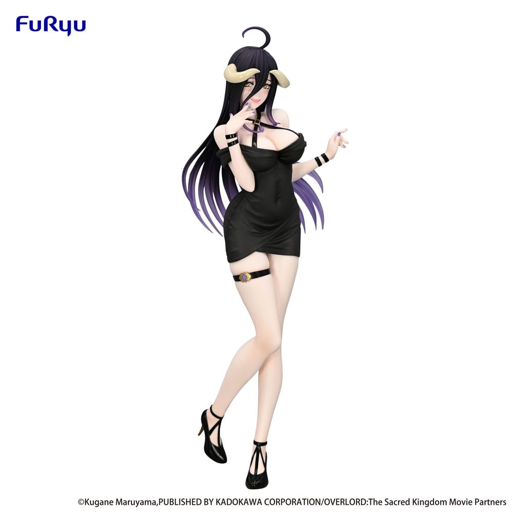 Overlord statuette PVC Trio - Try - iT Albedo Mini Dress Ver. - Natsume Corp