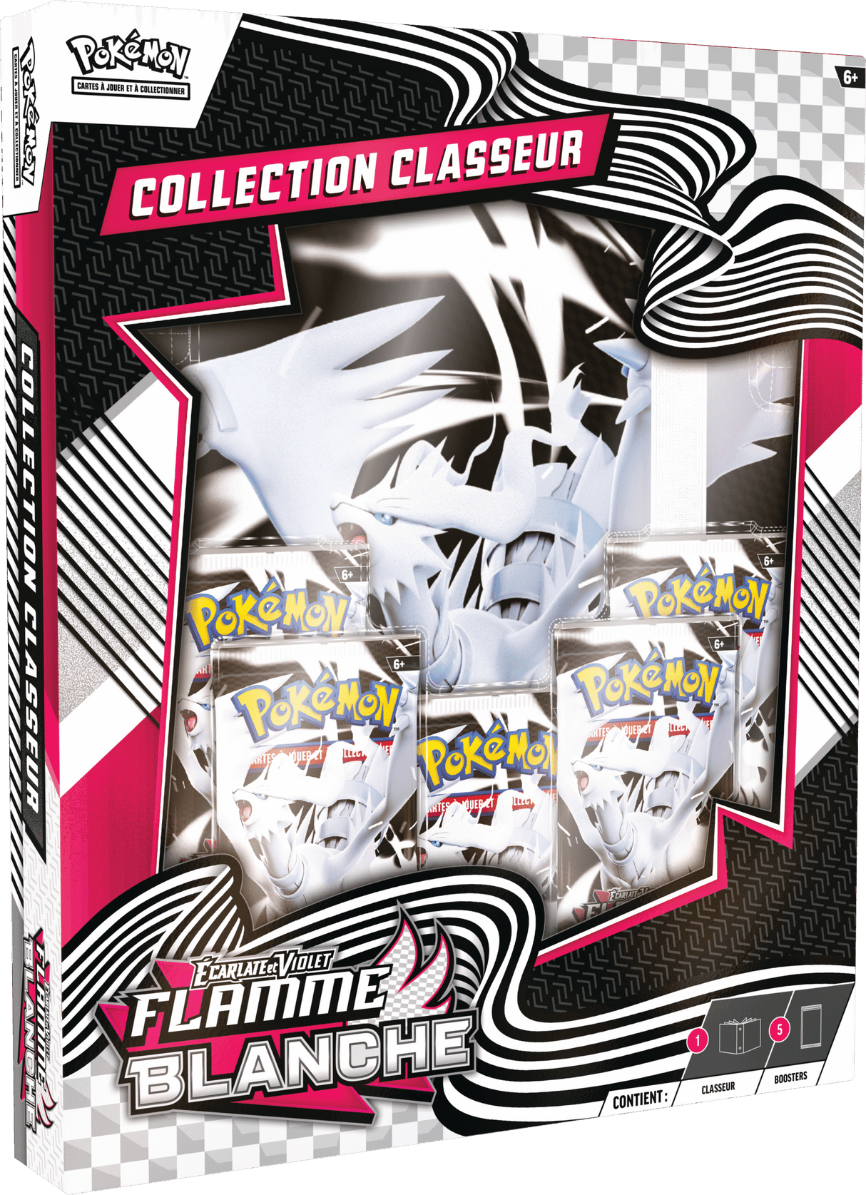 Pokémon - Coffret Collection Classeur EV 10.5 – Flamme Blanche - FR - Natsume Corp