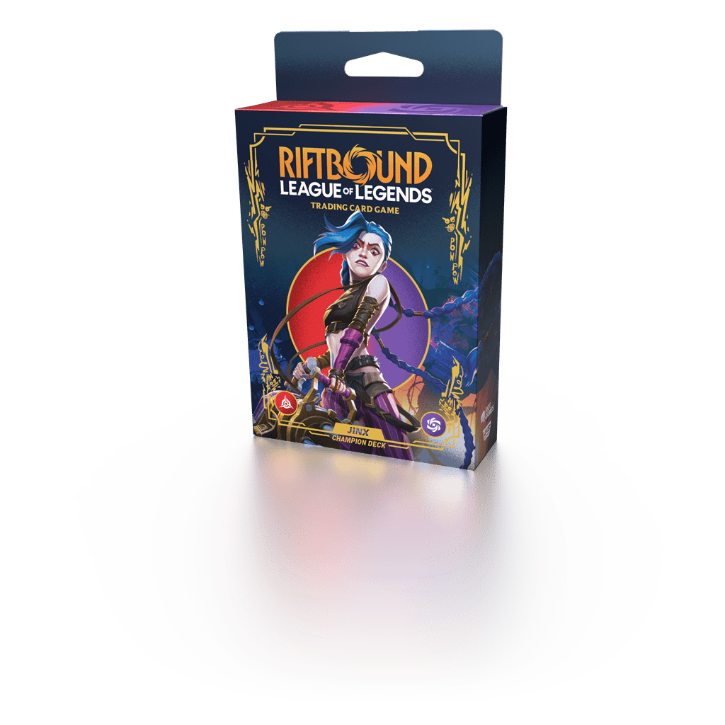 Riftbound: League of Legends TCG - Jinx Champion Deck - Set One: Origins US - Natsume Corp