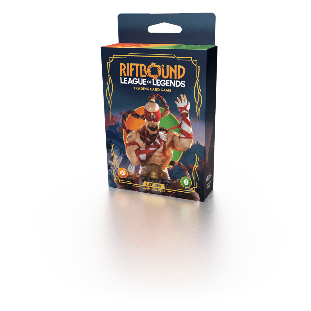 Riftbound: League of Legends TCG - Lee Sin Champion Deck - Set One: Origins US - Natsume Corp