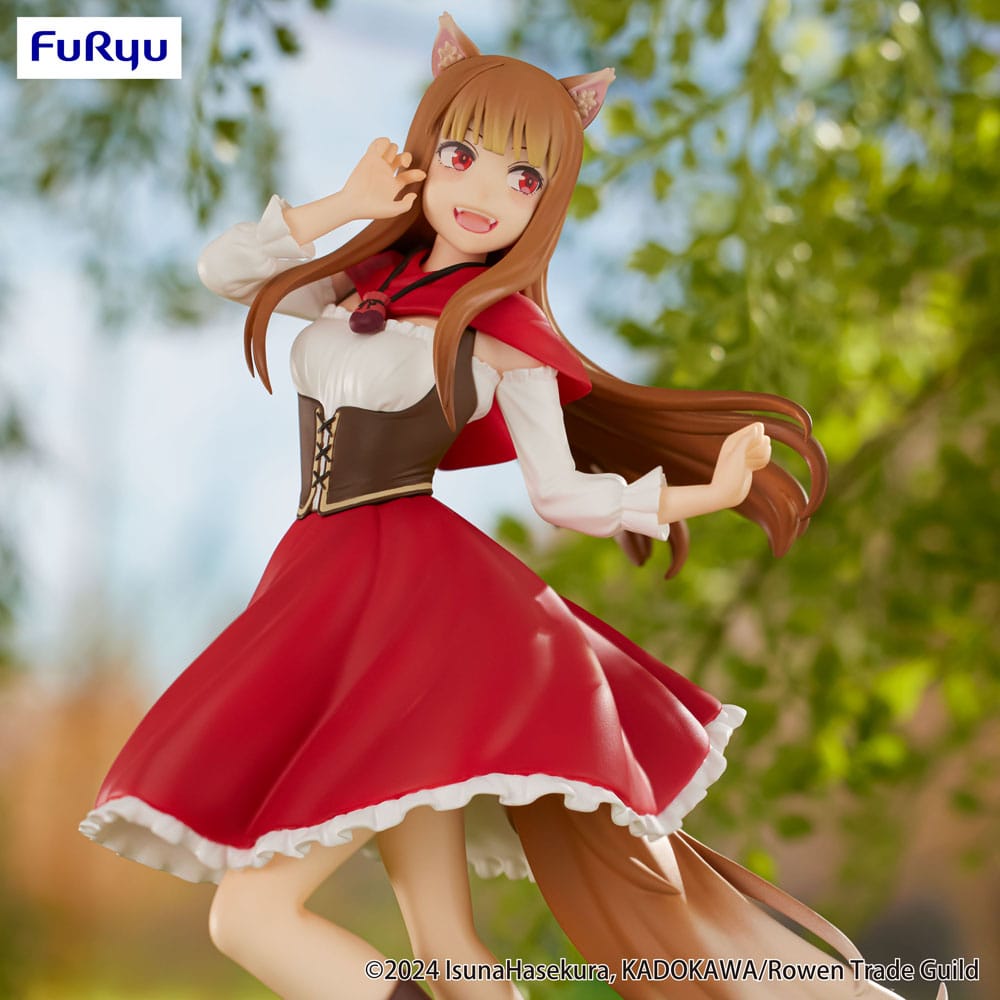 Spice And Wolf - Figurine Holo Trio - Try - iT Red Hood Ver. - Natsume Corp