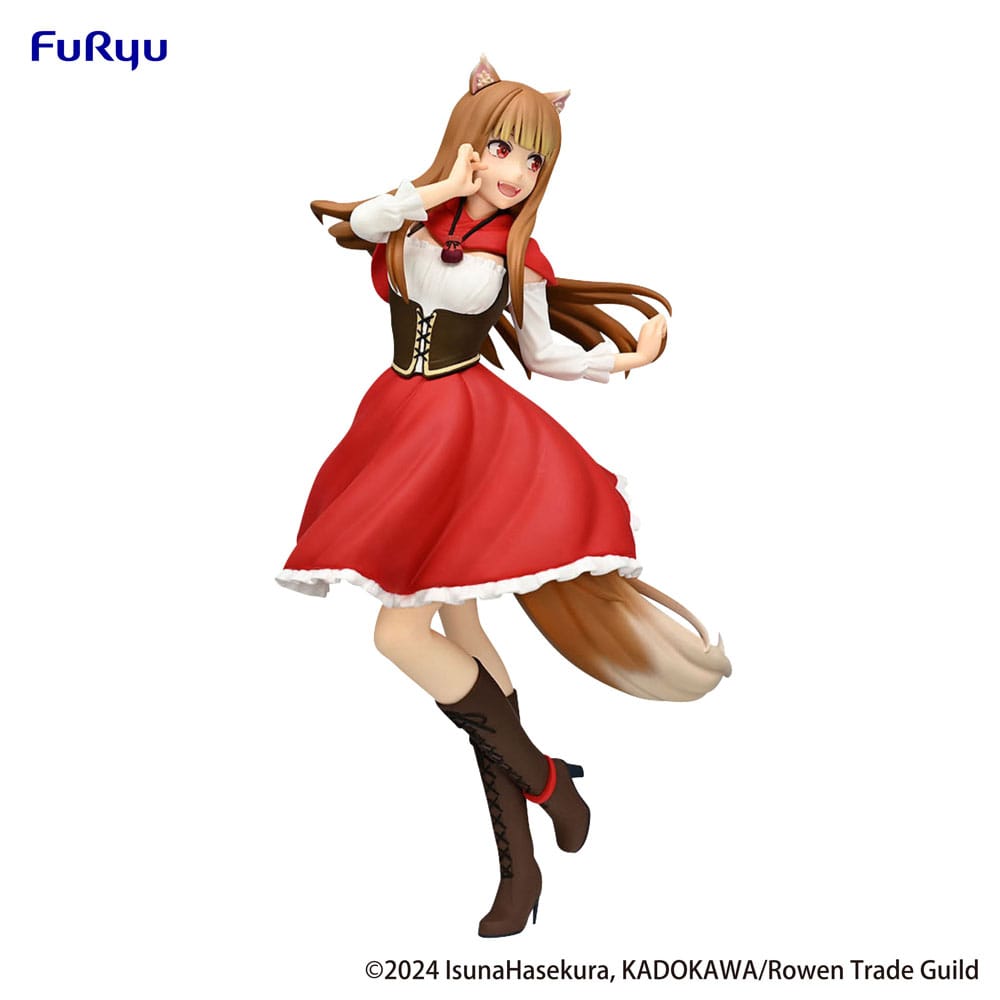 Spice And Wolf - Figurine Holo Trio - Try - iT Red Hood Ver. - Natsume Corp