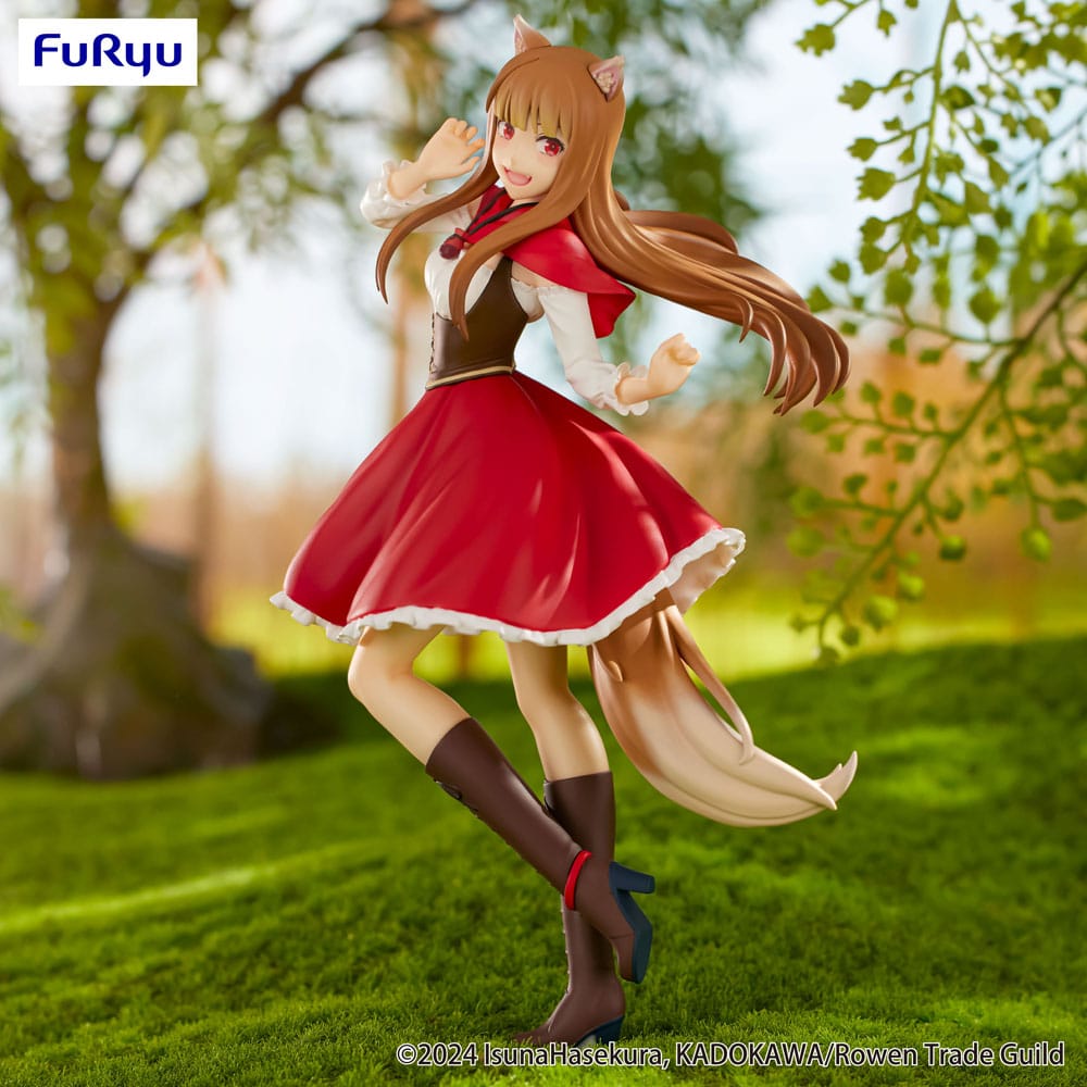 Spice And Wolf - Figurine Holo Trio - Try - iT Red Hood Ver. - Natsume Corp