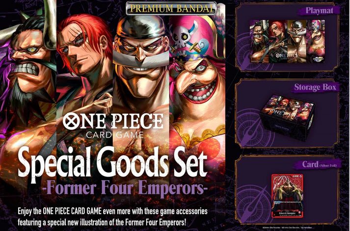 Tapis de jeu et Boîte de rangement - Former Four Emperors - Natsume Corp