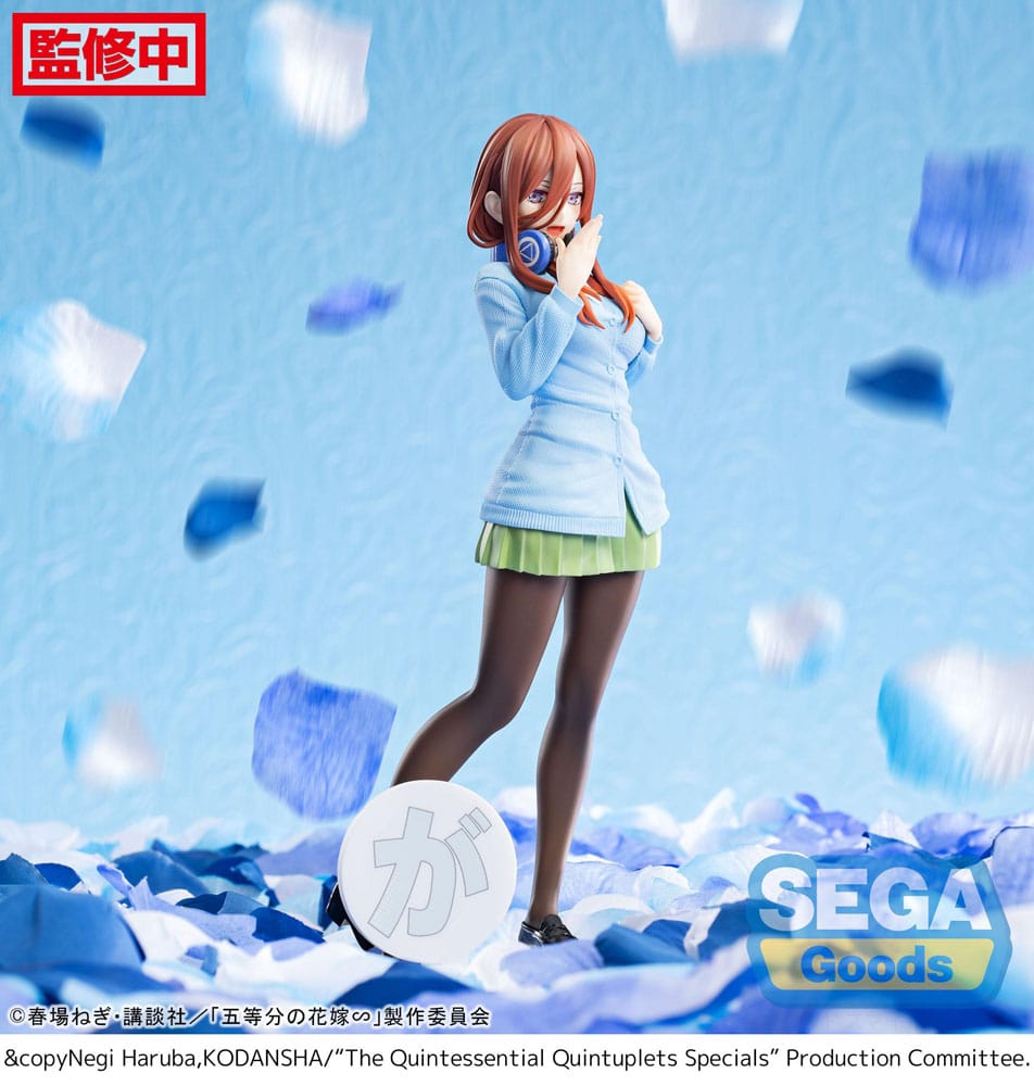 The Quintessential Quintuplets Specials statuette Luminasta PVC Miku Nakano - Natsume Corp