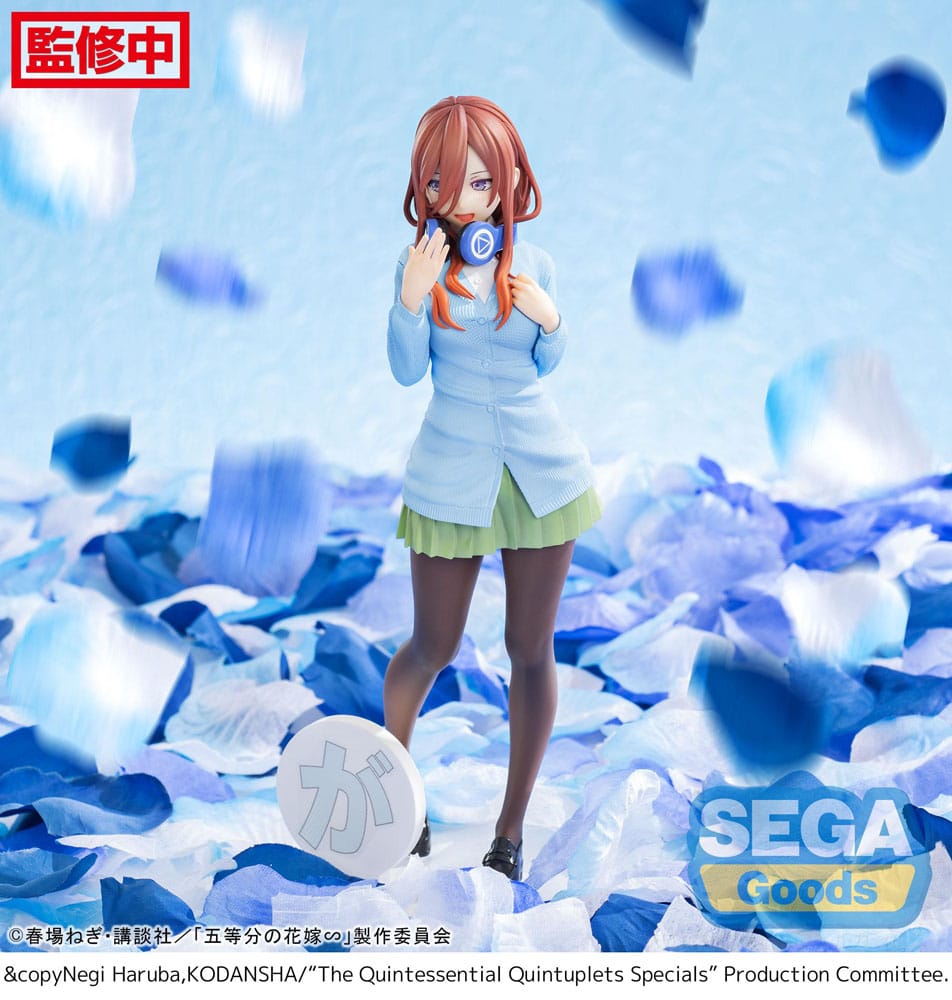The Quintessential Quintuplets Specials statuette Luminasta PVC Miku Nakano - Natsume Corp
