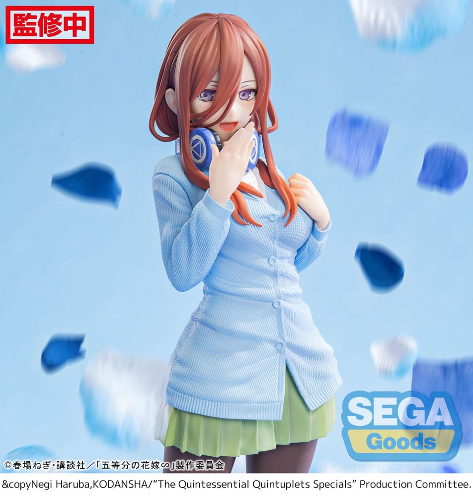 The Quintessential Quintuplets Specials statuette Luminasta PVC Miku Nakano - Natsume Corp