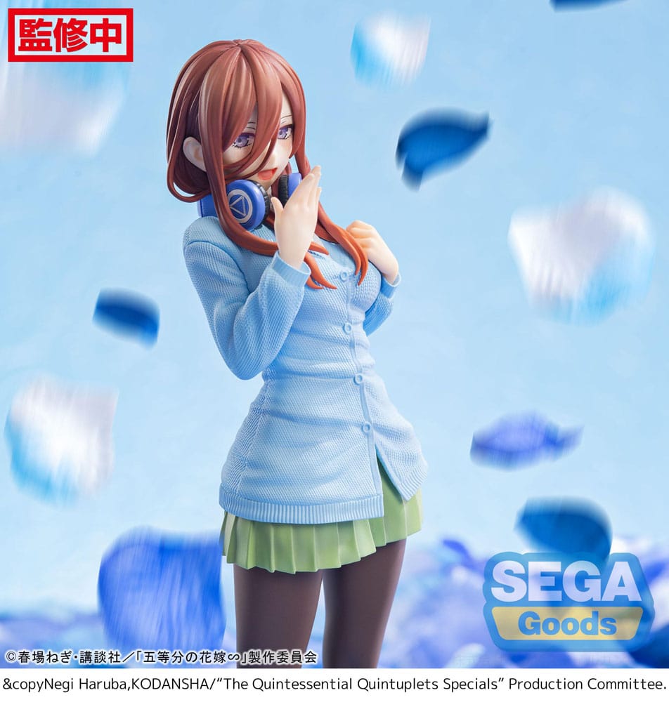 The Quintessential Quintuplets Specials statuette Luminasta PVC Miku Nakano - Natsume Corp