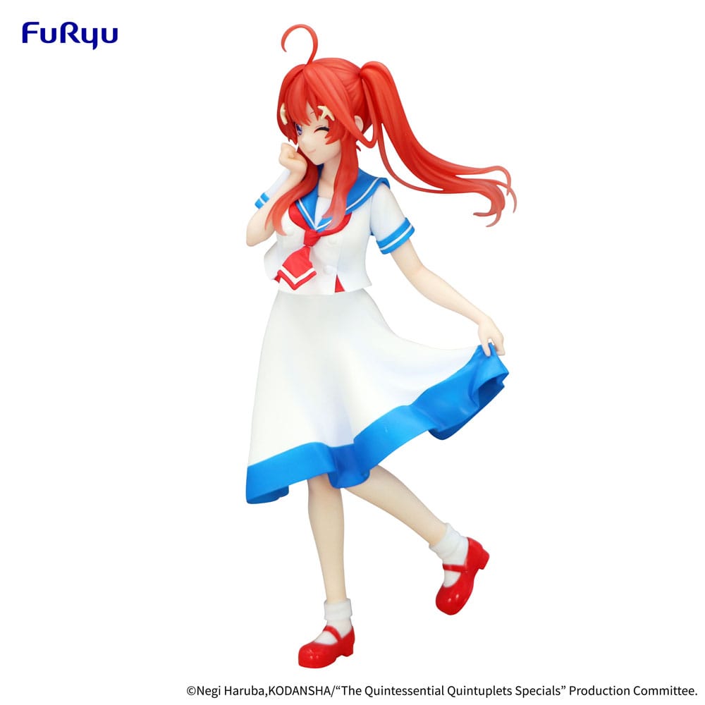 The Quintessential Quintuplets statuette PVC Trio - Try - iT Nakano Itsuki Marine Look Ver. - Natsume Corp